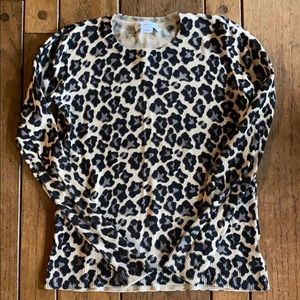 Leopard lightweight sweater